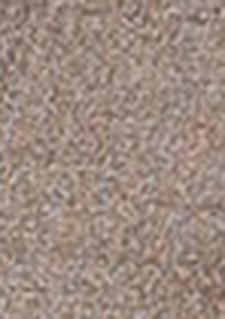 Brown Solid Silk Kurta For Men